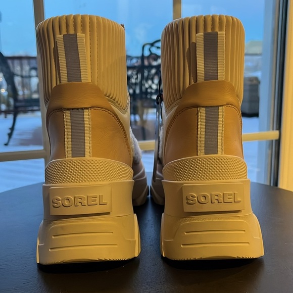 SOREL NWT Brex Women’s Winter Boots Cozy Lace Waterproof size 8.5M ski trip - Picture 5 of 14